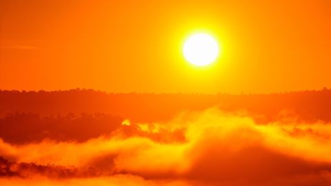 Se aprecian claramente las celdas de la superficie solar.