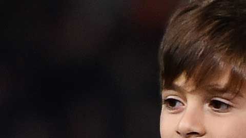 EL hijo mayor de LionelMessi, también tiene esa gran pasión por el fútbol.