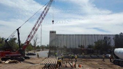 Se estima que dicho muro cubriría cerca de 70 millas de la frontera. Foto: Manuel Ocaño.