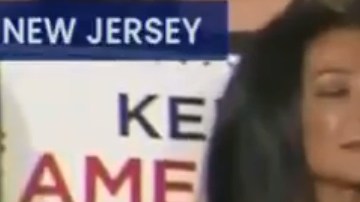 El presidente Trump acudió a un mitin en Nueva Jersey.