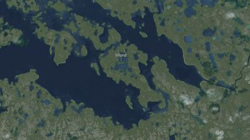 La isla en un lago, que está en una isla en un lago, que está en una isla en un lago, en Canadá.