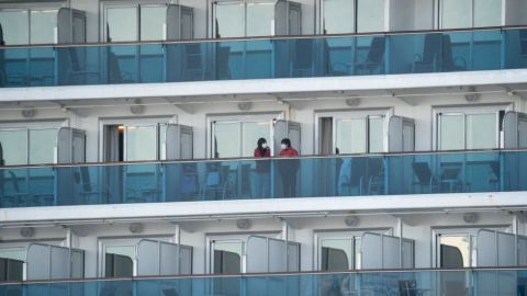 El Diamond Princess es el sitio fuera de China donde hay más casos confirmados de coronavirus.