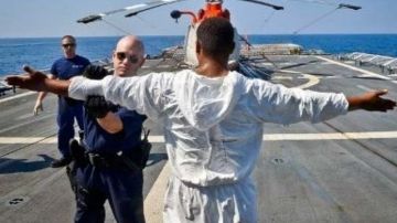 Vuelta de droga aguas internacionales