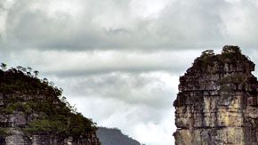 Así se ven los tepuyes guayaneses que conectan con el Amazonas en esta zona de Colombia.