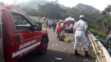 Las autoridades informaron que los heridos y el fallecido eran todos centroamericanos.