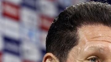 Diego "Cholo" Simeone, técnico del Atlético de Madrid.