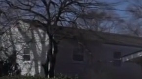 Escena del crimen en New Cassel (NY)