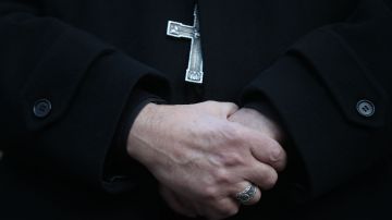 Foto ilustrativa de un sacerdote.