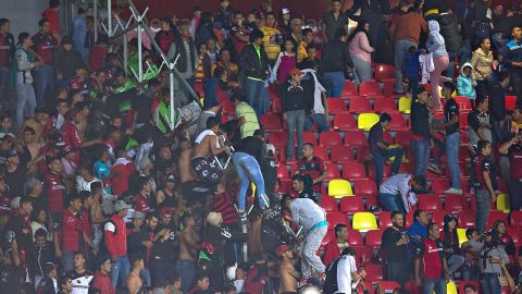 La afición mexicana simplemente no puede contenerse de hacer el infame grito.