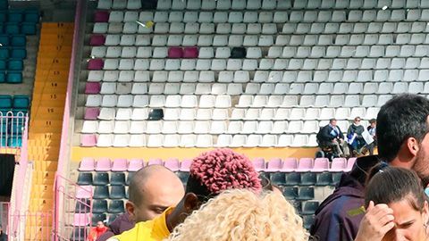 La mexicana no tuvo actividad con el conjunto culé, permaneció en la banca todo el encuentro.