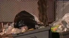 El cuerpo de la anciana fue encontrado en un contenedor de basura.