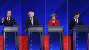 Joe Biden, Bernie Sanders, Elizabeth Warren y Pete Buttigieg lideran las encuestas en Iowa.