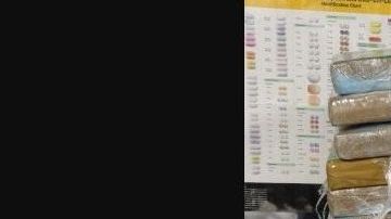 Los 23 kilos de cocaína.