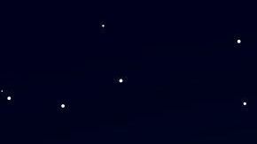 Los meteoros se ven como estrellas fugaces.