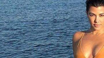 Kourtney Kardashian.