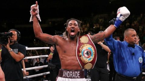 Andrade quiere brillar en la semana del Super Bowl, desde Miami.