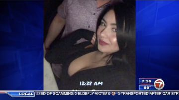 Fotografía de la mujer que supuestamente habría drogado y robado a un joven en Miami.