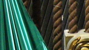 La Virgen de Guadalupe es muy popular en México.