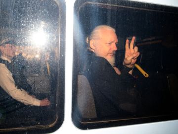 Julian Assange fue arrestado en Londres en 2019,