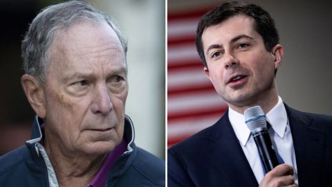 Buttigieg se une a las críticas de otros demócratas que buscan la nominación.