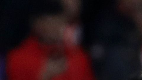 Saúl celebra el único gol del partido ante el Liverpool.