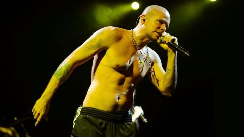 René Pérez Joglar, mejor conocido como  "Residente", vocalista de Calle 13.