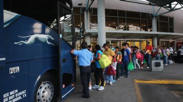 Central Americans Freed By Border Patrol Depart For Destinations Around The U.S.