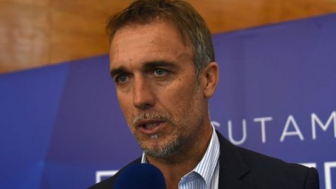 El exfutbolista argentino Gabriel Batistuta.