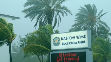 Exterior de la Estación Aérea Naval en Key West (Florida).