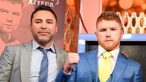 De la Hoya mencionó que la siguiente pelea del mexicano será el 2 de mayo, en Las Vegas.
