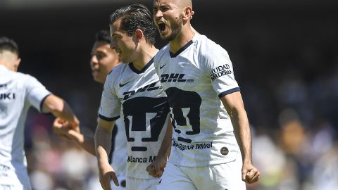 Ciudad de México, 9 de febrero de 2020. , durante el juego de la jornada 5 del torneo Clausura 2020 de la Liga BBVA MX, entre los pumas de la UNAM y el atletico San Luis, celebrado en el estadio olimpico universitario. Foto: Imago7/ Etzel Espinosa