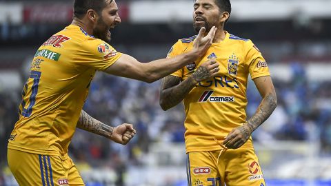 Ciudad de México, 22 de febrero de 2020. , durante el juego de la jornada 7 del torneo Clausura 2020 de la Liga BBVA MX, entre la Máquina Celeste de la Cruz Azul y Tigres de la UANL, celebrado en el estadio Azteca. Foto: Imago7/ Etzel Espinosa