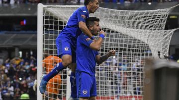 Ciudad de México, 25 de febrero de 2020. , durante el juego de vuelta de los Octavos de Final de la Liga de Campeones de la Concacaf 2020, entre la Máquina Celeste de la Cruz Azul y Portmore United FC de Jamaica, celebrado en el estadio Azteca Foto: Imago7/Rafael Vadillo