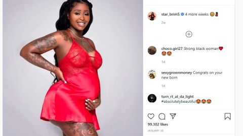 Yonette Respass (Star Brim) está próxima a dar a luz