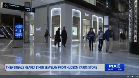 Hay muchas tiendas de lujo en ese centro comercial