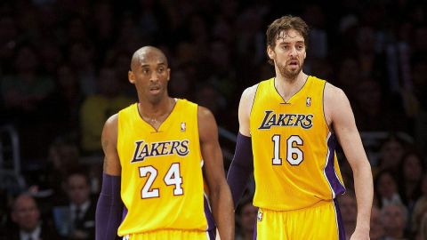 Kobe Bryant and Pau Gasol ganaron dos títulos: frente a los Orlando Magic (2009) y los Boston Celtics (2010).