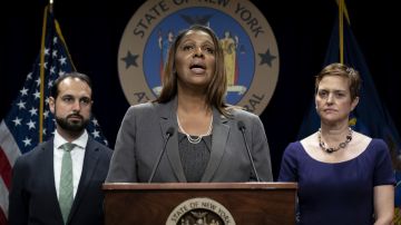 La fiscal general de Nueva York Letitia James no permitirá abusos a los inmigrantes. /Getty Images