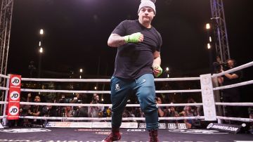 Andy Ruiz ha mostrado algo de disciplina tras caer ante Anthony Joshua, en diciembre de 2019.