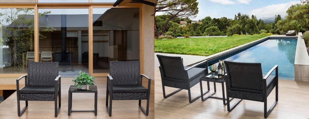 5 sets de muebles de jardín por menos de $200 para disfrutar al aire