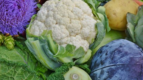 Los vegetales crucíferos se destacan por su contenido en indol, al que se le atribuyen grandes propiedades antioxidantes.