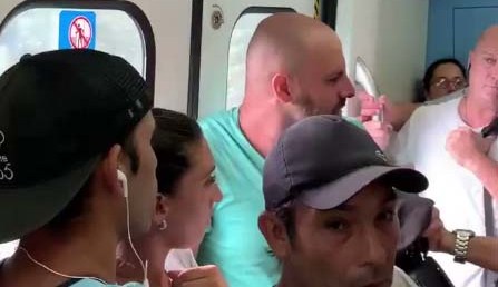 Pervertido en el tren