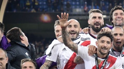 Juan Fernando Quintero marcó un gol inolvidable contra Boca en Madrid, 2018.