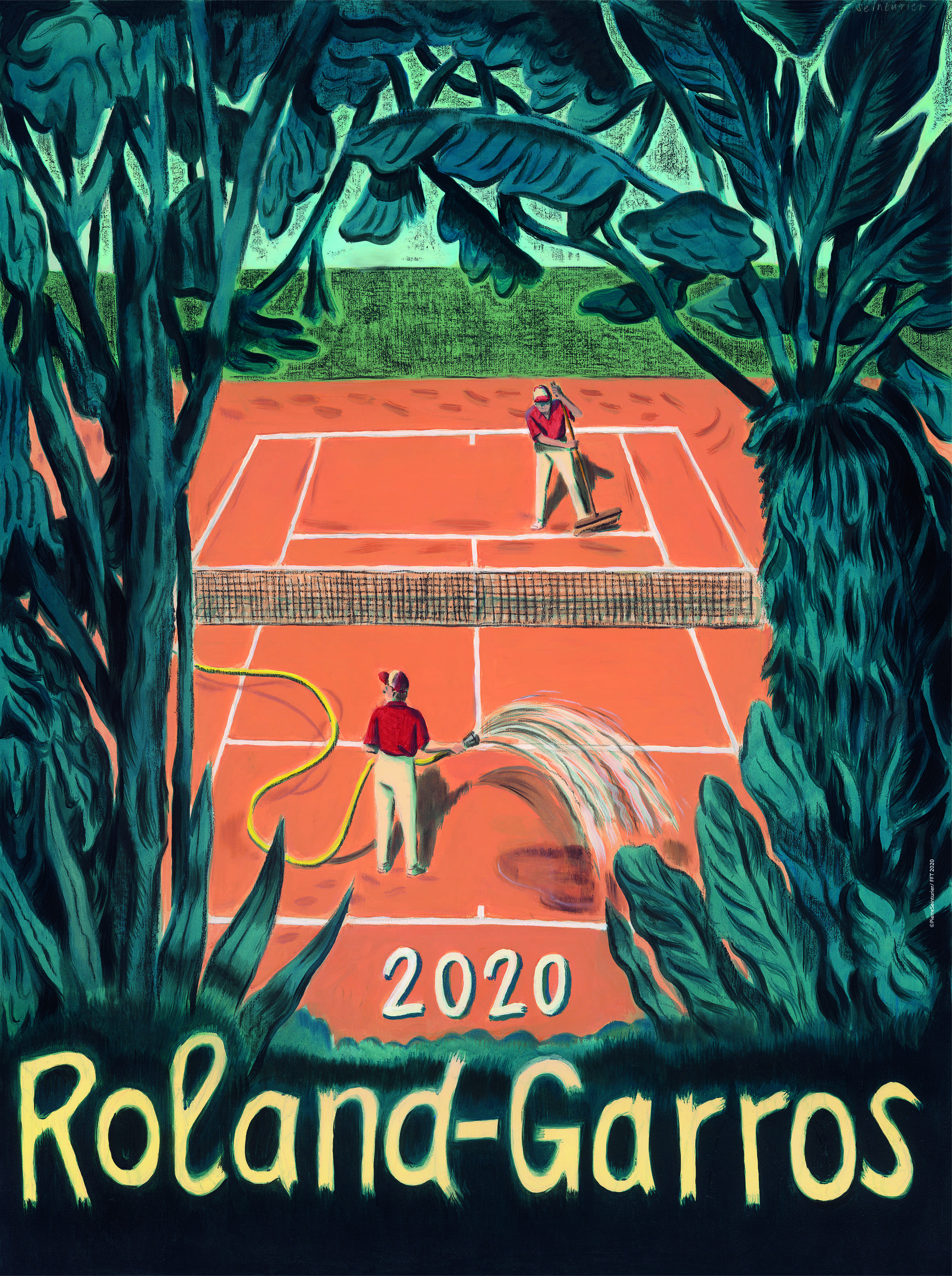 ¡El Roland-Garros 2020 presenta el póster oficial del torneo! | El
