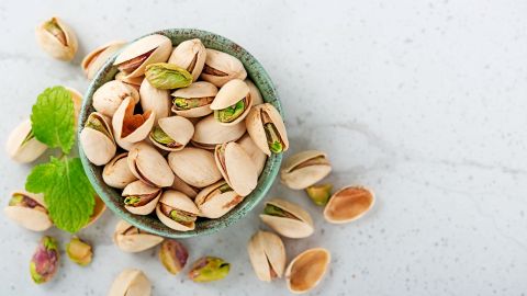 Los pistachos son una gran fuente de antioxidantes y su aceite es considerado un gran hidratante natural.