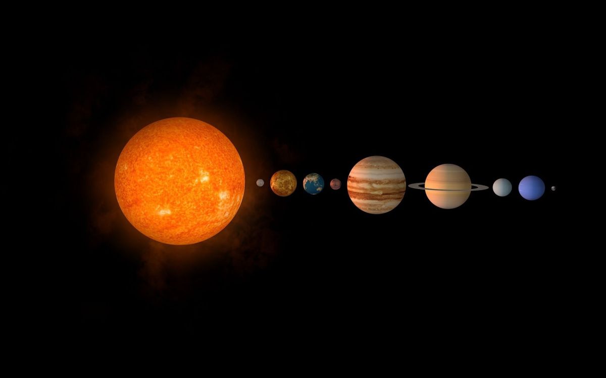 Los planetas del Sistema Solar.