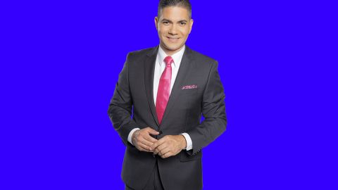 David Rodríguez, presentador de noticias de Telemundo 47.