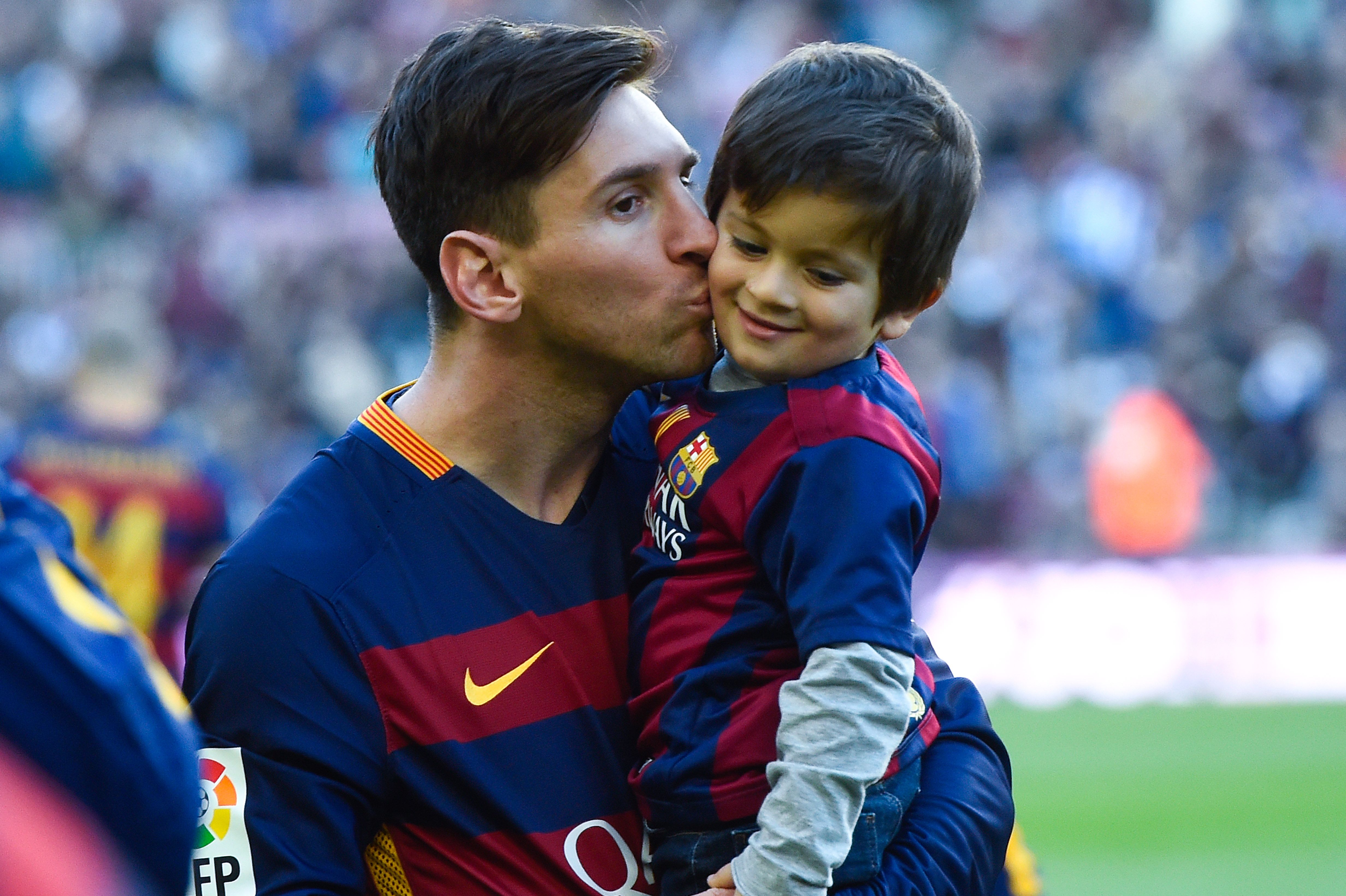 Ellos son los jugadores favoritos de Thiago, el hijo mayor de Messi