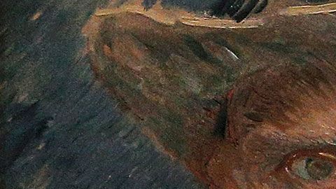 El pintor hizo esta obra en el mes de julio de 1885.