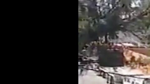 VIDEO: Así echan bala en plena calle y le disparan a señora bandas de narcos