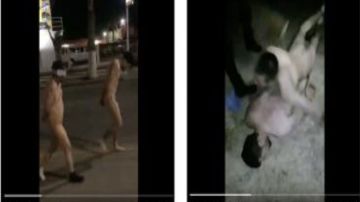 VIDEO: Narcos castigan a supuestos delincuentes, los desnudan y golpean así